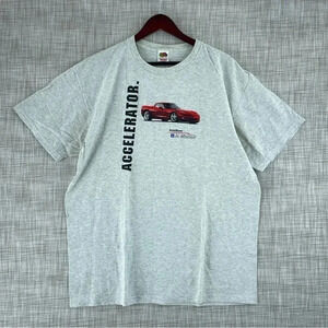 Y2K GM Autoshow Shirt Mens Size XL Short sleeve *flaws 2519